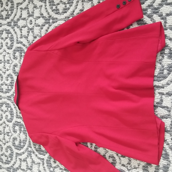 (M) D'Oraz Vintage Classic 80s 90s Shoulder Pads Office Dressy Bold Formal - Picture 7 of 8